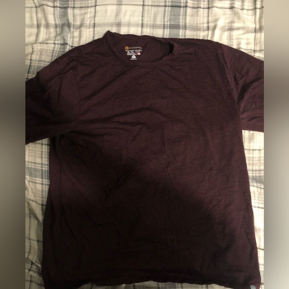 Maroon compression long sleeve - Picture 1 of 2
